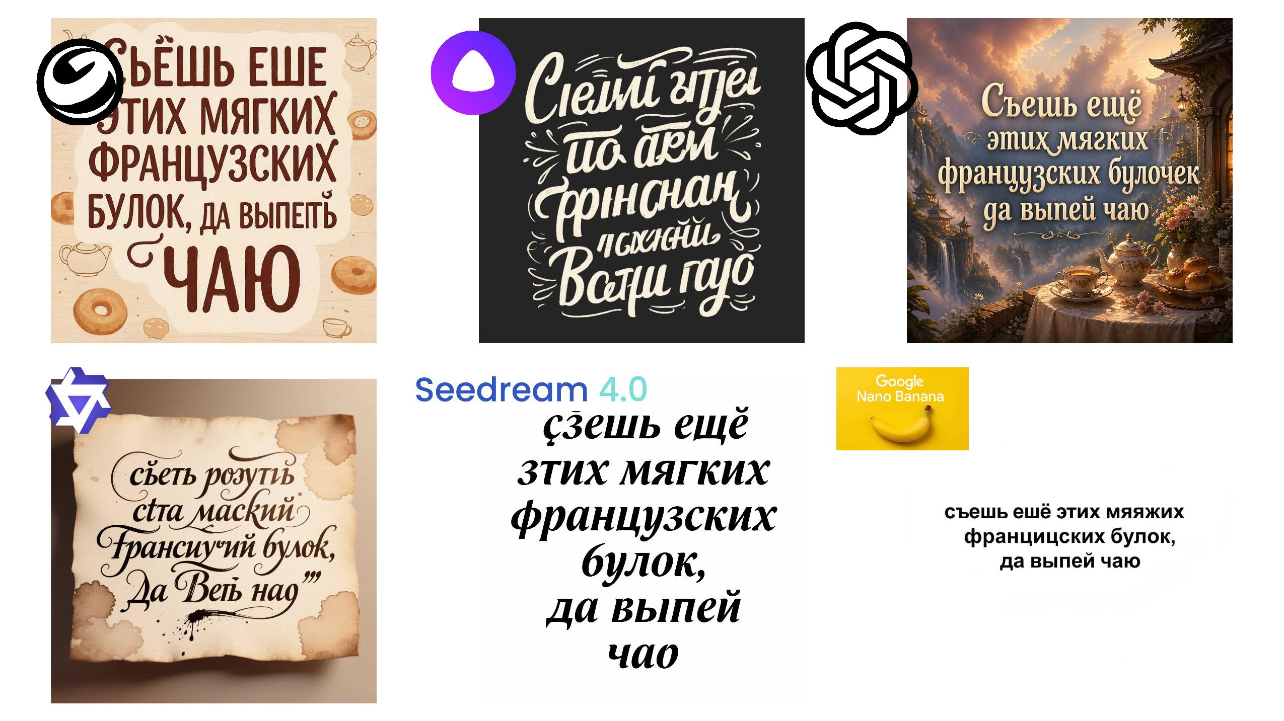 Кириллица в нейросетях